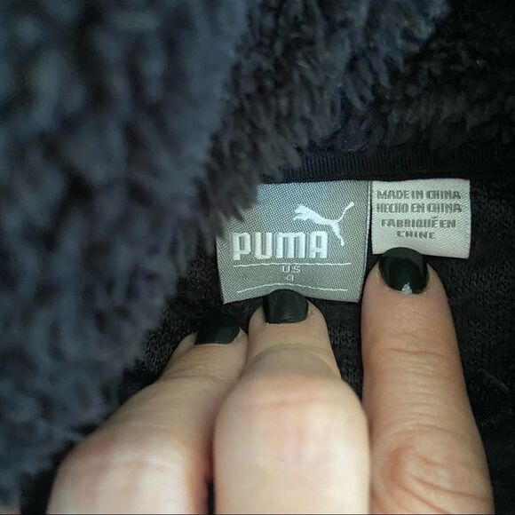 NWOT Puma Toddler Boy Fuzzy Pullover Hoodie - Picture 5 of 7